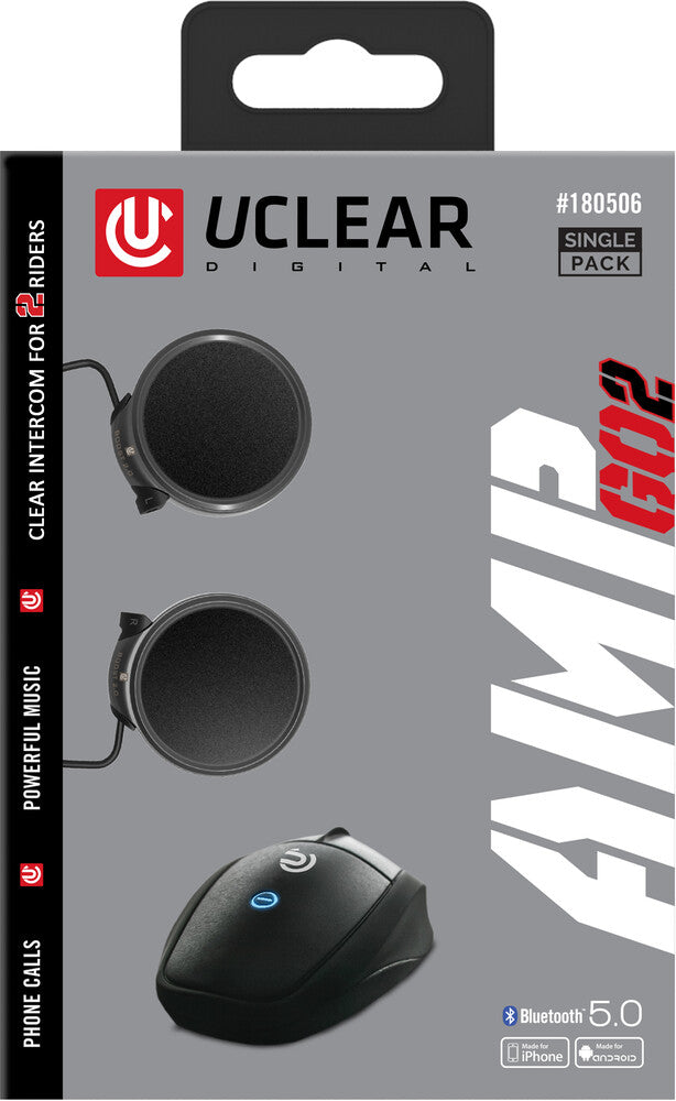 UCLEAR AMP GO2 BLUETOOTH COMMUNICATOR SC Motorcycle Co