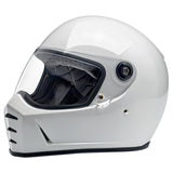 LANE SPLITTER HELMET - GLOSS WHITE - SMALL