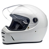 LANE SPLITTER HELMET - GLOSS WHITE - 2XL