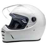 LANE SPLITTER HELMET - GLOSS WHITE - SMALL