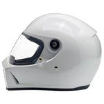 LANE SPLITTER HELMET - GLOSS WHITE - SMALL