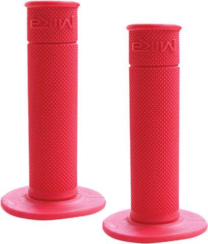 MIKA METALS GRIPS 50/50 WAFFLE RED