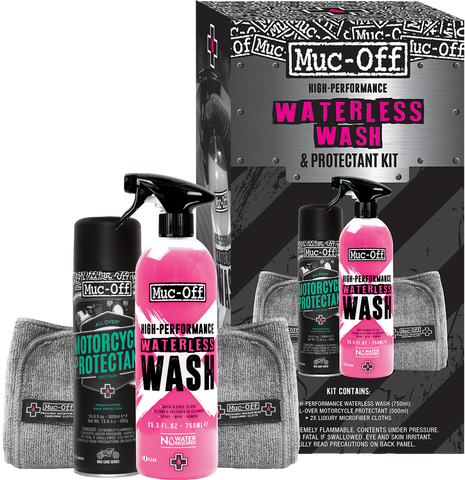 MUC-OFF WATERLESS WASH & PROTECT KIT