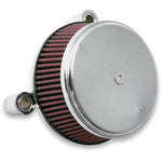 BIG SUCKER STAGE 1 AIR FILTER KIT STANDARD - SMOOTH CHROME